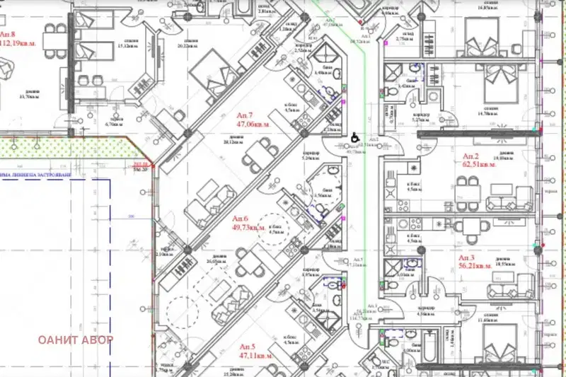 1-bedroom apartment in Sofiya, Gorublyane