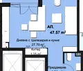 Снимка 3 — Едностаен апартамент в Пловдив, Христо Смирненски