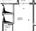 Снимка 3 — Едностаен апартамент с тераса в нова сграда в Каменица 2, Пловдив