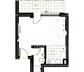 Снимка 2 — Едностаен апартамент с тераса в Кършияка, Пловдив