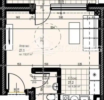 Photo 2 — 1-bedroom apartment in Plovdiv, Kyrshiyaka