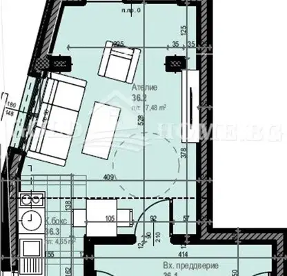 Photo 3 — 1-bedroom apartment in Plovdiv, Kyrshiyaka