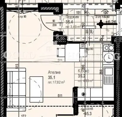 Photo 5 — 1-bedroom apartment in Plovdiv, Kyrshiyaka