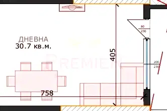 Едностаен апартамент във Варна, м-т Пчелина