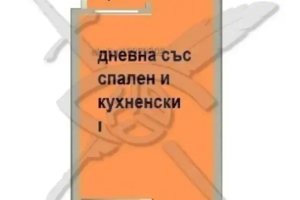 Едностаен апартамент в Бургас, Меден рудник - зона А