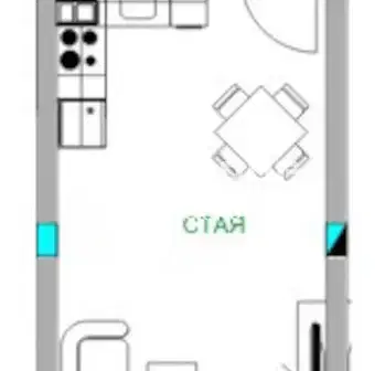 Снимка 2 — Едностаен апартамент в Пловдив, Младежки Хълм