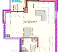Снимка 5 — Едностаен апартамент във Варна, Виница