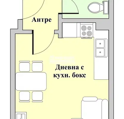 Снимка 3 — Едностаен апартамент в Пловдив, Въстанически