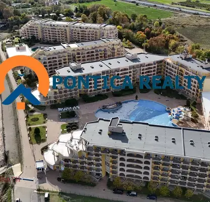 Снимка 2 — Студио с морска гледка в Ахелой на първа линия