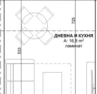 Снимка 5 — Едностаен апартамент в Бургас, Царево