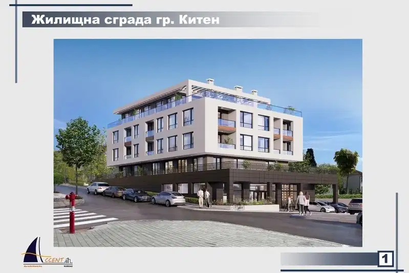 Едностаен апартамент в Бургас, Китен
