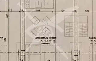 Едностаен апартамент в Бургас, Китен