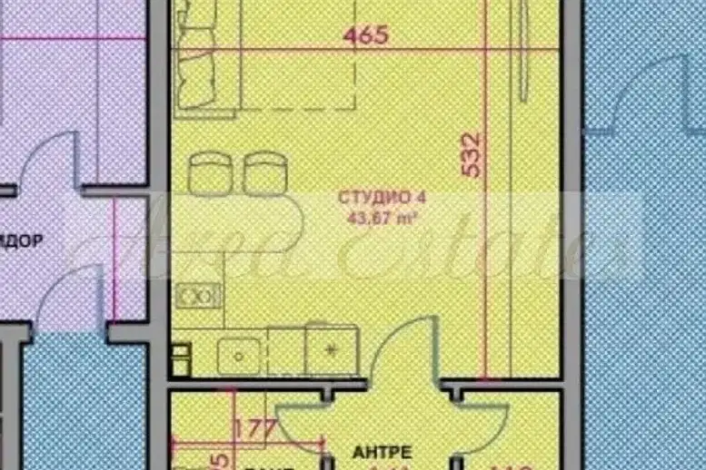 1-bedroom apartment in Oblast Burgas, Pomorie