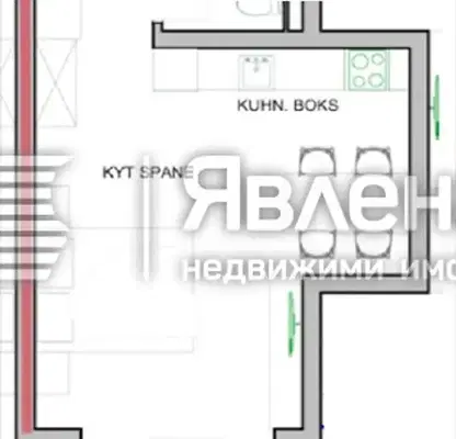 Снимка 5 — Едностаен апартамент в Бургас, Поморие