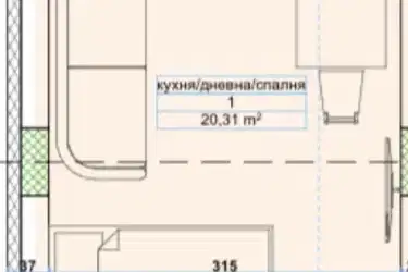 1-bedroom apartment in Oblast Burgas, Primorsko