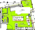 Снимка 2 — Едностаен апартамент в Бургас, Созопол