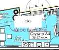 Снимка 2 — Едностаен апартамент в Бургас, Созопол