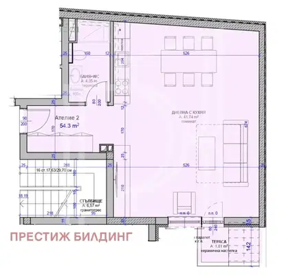 Снимка 3 — Едностаен апартамент в Бургас, Созопол