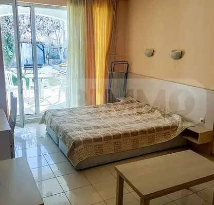 Photo 4 — Studio apartment in Rogachevo village with terrace and pool view