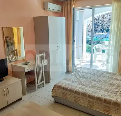 Photo 5 — Studio apartment in Rogachevo village with terrace and pool view