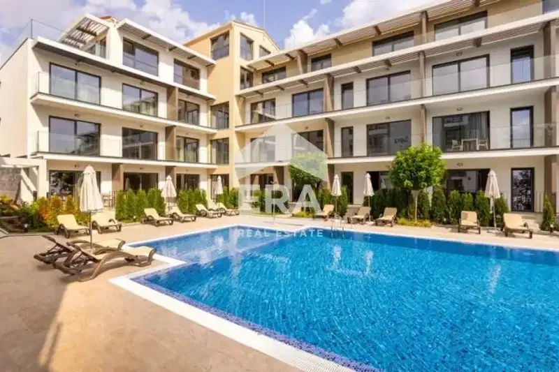 One-room apartment with terrace in Byala, Varna region