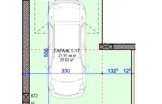 Гараж/Паркомясто в Русе, Централен южен район