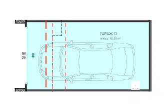 Гараж/Паркомясто в Стара Загора, Железник - изток