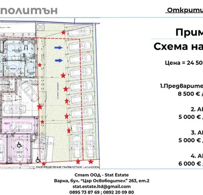 Снимка 3 — Паркомясто във Варна, Колхозен пазар