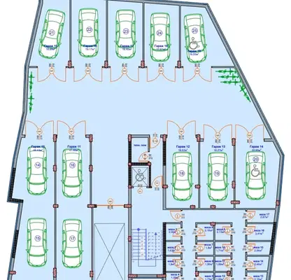 Снимка 2 — Гараж/Паркомясто във Варна, Погреби