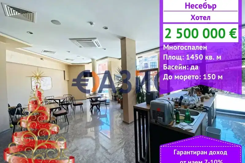 Хотел в Бургас, Несебър