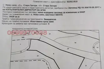 Земеделски имот в Стара Загора, с. Старозагорски бани