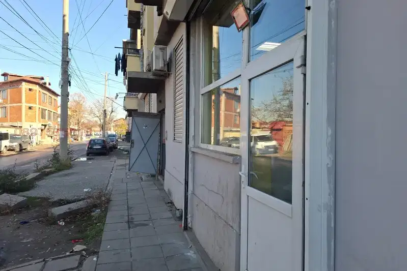 Shop in Hristo Botev district, Sofia, brick construction