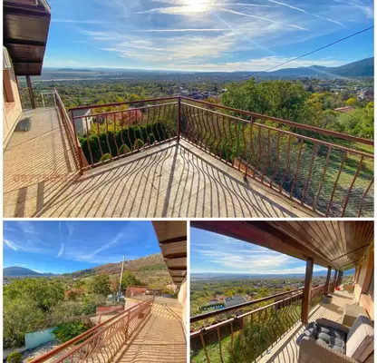 Снимка 3 — Двуетажна къща с 5 спални и панорамна тераса в Сливен
