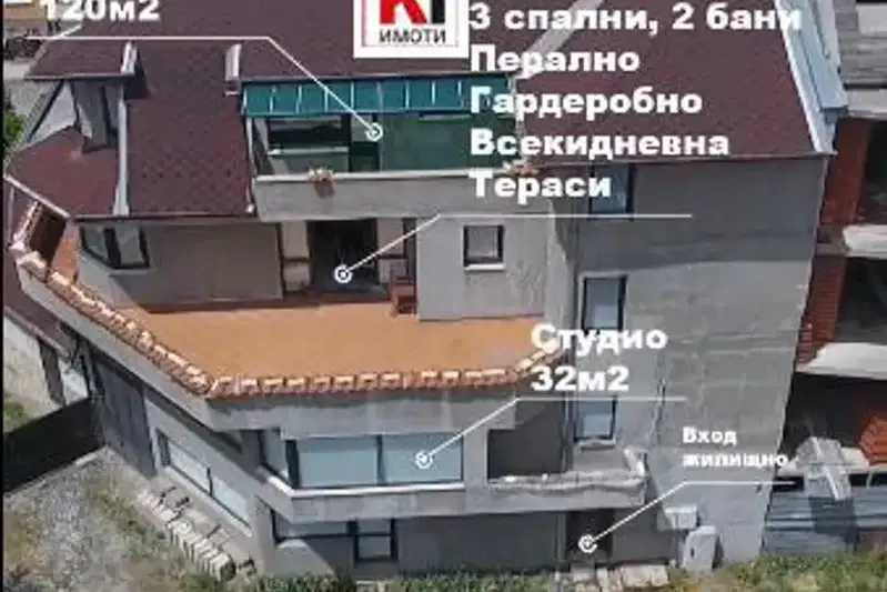 Къща в Пазарджик, Пещера