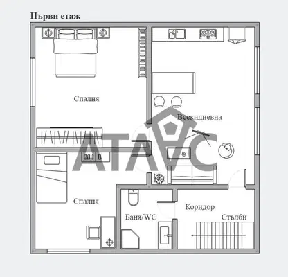 Снимка 3 — Къща в Пловдив, с. Катуница