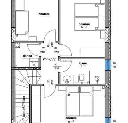 Photo 5 — Detached 4-room house in Manole village, Plovdiv region
