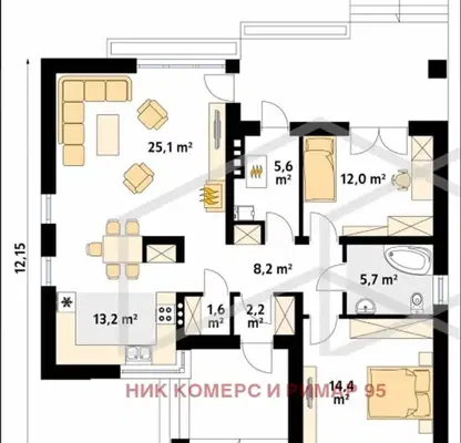 Photo 3 — House in област София, Bojurishte
