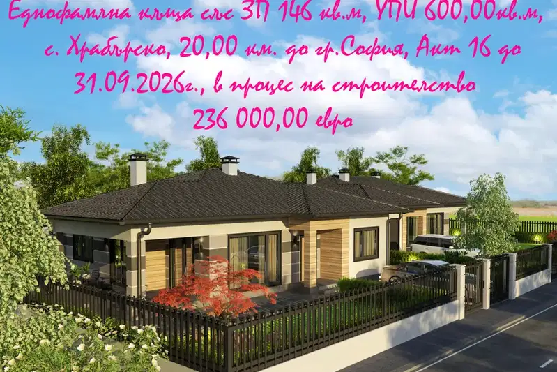 Къща в София, с. Храбърско