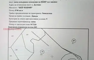 Земеделски имот в Благоевград, с. Делчево
