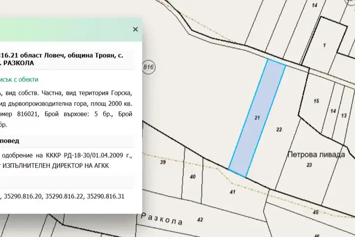 Agricultural Land in Oblast Lovech, Kaleica