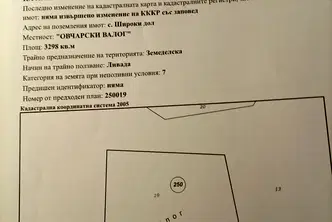 Земеделски имот в София, с. Широки дол