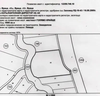 Снимка 2 — Земеделски имот във Враца, Враца