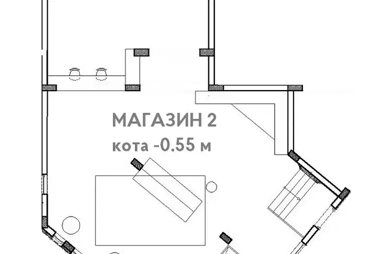 Магазин в София, Манастирски ливади