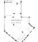 Магазин в София, Манастирски ливади