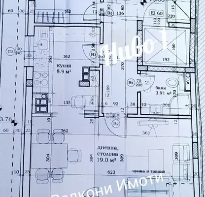 Снимка 2 — Многостаен апартамент в Пловдив, Център