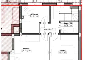 Многостаен апартамент в Русе, Широк център