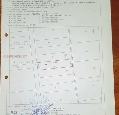 Снимка 5 — Земеделски имот в Бургас, с. Равадиново