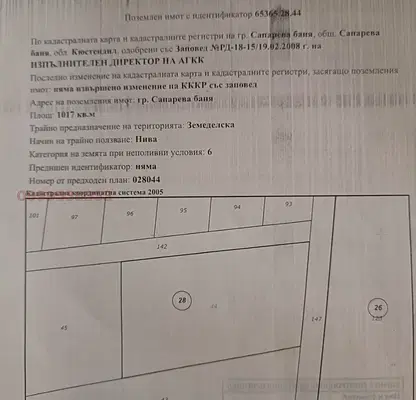 Снимка 5 — Земеделски имот в Кюстендил, Сапарева баня