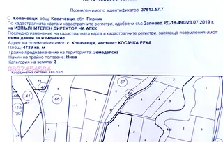 Земеделски имот в Перник, с. Ковачевци