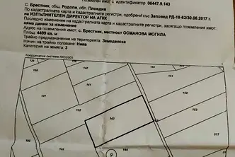 Земеделски имот в Пловдив, с. Брестник